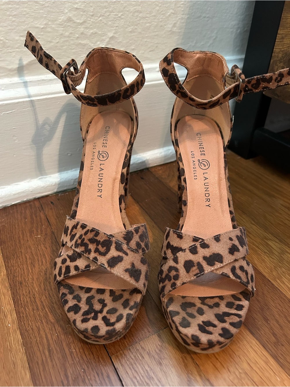 Chinese Laundry Leopard Print Heels